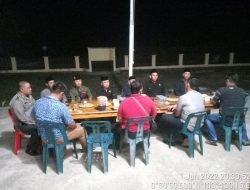 Kapolsek AGD Simamora Ngopi Bareng Komunitas PNNU Rangsang