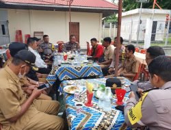Kapolsek AKP Gunawan Gelar Coffee Morning Sekaligus Rakor bersama Pemcam Tebingtinggi dan Tebingtinggi Timur