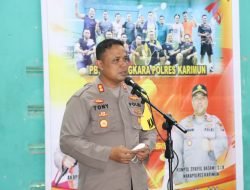 Dalam Rangka Hari Bayangkara KE-76 Polres Karimun Buka Turnamen Badminton