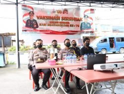 Polres Karimun Melaksanakan Vaksinasi Serentak