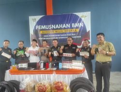 BC Musnahkan Ribuan Handphone Dan Rokok Senilai 9 Milyar Lebih