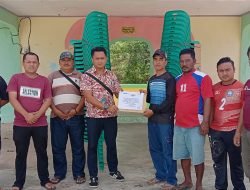 PT Timah Serahkan Bantuan Kursi untuk Mendukung Kegiatan Masyarakat Dusun II Desa Gemuruh