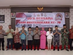 Polres Meranti Ikuti Doa Bersama Lintas Agama Secara Virtual