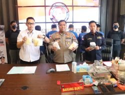 4.390 Butir Pil Ekstasi Dan Pembuatan Obat-Obatan Terlarang Berhasil Diamankan Satnarkoba Polres Karimun