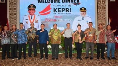 Gubernur Ansar Gala Welcome Dinner Bersama Peserta Flying Adventure