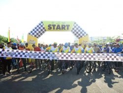 Pelaksanaan Car Free Day perdana di Karimun berlangsung sangat Meriah