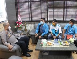 Bangun Sinergitas, Panitia Musda VI KNPI Kabupaten Karimun Audiensi Dengan Kapolres Karimun