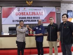 Sosialisasi Usaha Hulu Migas, Kapolres : Kita Selalu Siap Amankan Objek Vital Nasional