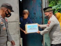 Kapolres Karimun Ulurkan Bantuan Kepada Masyarakat