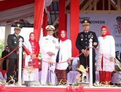Polres Karimun Panitia Upacara Bendera Hari Kemerdekaan Republik Indonesia Ke-77