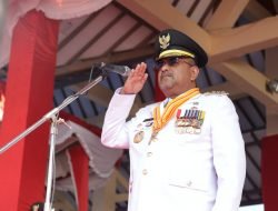 Bupati Karimun Pimpin Upacara Bendera ke-77 HUT Kemerdekaan RI