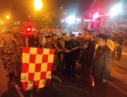 Pawai Obor Sambut Ulang Tahun ke-77 RI Berlangsung Khimad