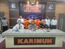 Satreskrim Polres Karimun Amankan 3 Tersangka Penjual Togel