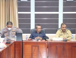 Polres Karimun Turunkan 142 Personil Dalam Pengamanan Unjuk Rasa Gedung DPRD