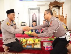 Polres Meranti Isi Syukuran HUT Lalu Lintas Bhayangkara ke-67 dengan Pengajian Binrohtal