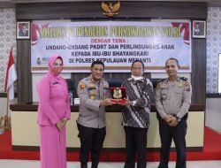 Pengurus Purnawirawan Polri Sosialisasikan UU PKDRT dan Perlindungan Anak Kepada Bhayangkari Meranti