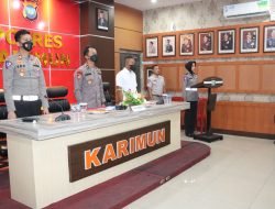 Latihan Pra Operasi Zebra Seligi-2022 Polres Karimun