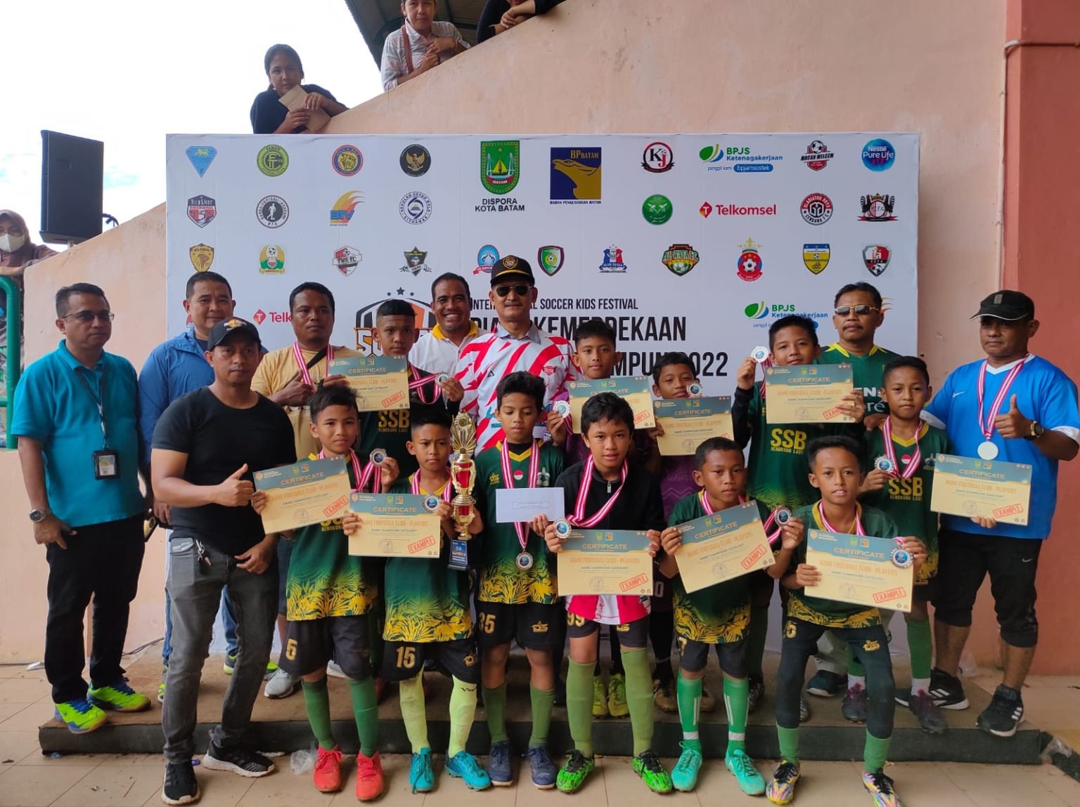 SSB Bengkong Laut Raih Juara 2 Di Internastional Soccer 2022 – Own Talk