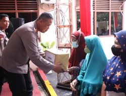 Polsek Balai Gelar Silahturahmi Bersama Tokoh Masyarakat Serta Bagikan Bantuan Sosial