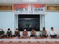 Polsek Tebingtinggi Bersama TNI dan PSSI Meranti Kirimkan Doa Untuk Korban Tragedi Kanjuruhan