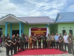 Kajari Karimun Resmikan Rumah Rostrative justice ke 2 Dikelurahan Kapling