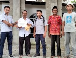 PT Timah Tbk Serahkan Bantuan Renovasi Mushola Al Anwar Desa Sei Sebesi