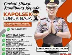 Lebih Dekat Dengan Masyarakat, Polsek Lubuk Baja Sebar Nomor Untuk Terima Aduan dan Curhatan 