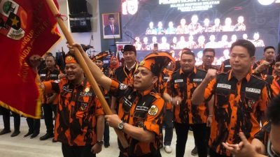 Resmi Dikukuhkan, Sunarto Poniman Pimpin MPW PP Kepri Hingga 2027