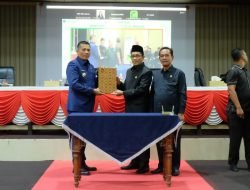 DPRD Kepulauan Meranti Sahkan Perubahan Perda Tentang BUMD PT Bumi Meranti