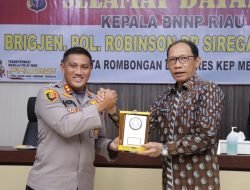 Kepala BNNP Riau Kunker dan Silaturahmi ke Polres Meranti