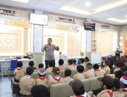 Polsanak Satlantas Polres Karimun Tanamkan Budaya Disiplin Lalu Lintas Sejak Usia Dini