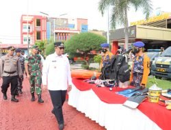 Polres Karimun Gelar Apel Kesiapsiagaan Penanggulangan Bencana Alam