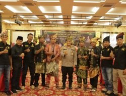 Hadiri Milad ke-3 Gagak Hitam Sambang Riau, Kapolres Andi Yul Ajak Bersinergi Jaga Kamtibmas