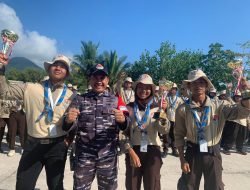 Saka Bahari Elang Samudera Binaan Lanal TBK Raih Juara Umun Sail Tidore 2022