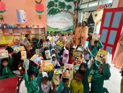 Ketua DWP KSOP Kelas I Tanjungbalai Karimun Monitoring Ke TK Al-Ihsan Karimun