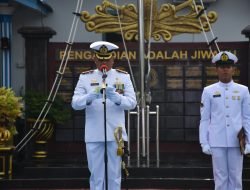 Komandan LANAL TBK pimpin upacara Hari Dharma Samudera tahun 2023