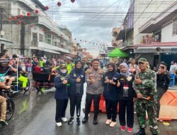 Hari Pertama Perayaan Tahun Baru Imlek di Meranti Berlangsung Meriah dan Kondusif
