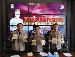 Belum Lama Menjabat, Kapolres Karimun Ungkap 7,378 Kg Sabu
