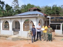 Surau Baitul Hikmah Desa Kundur Terima Bantuan dari PT Timah Tbk