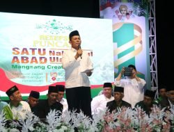 Ansar Hadiri Puncak Harlah 1 Abad NU di Sei Beduk