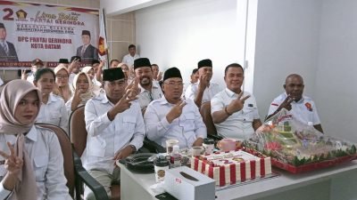 Berusia 15 Tahun, DPD Gerindra Kepri Siap Bekerja Keras Meraih Kemenangan 