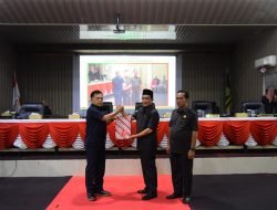 DPRD Meranti Gelar Rapat Paripurna Penyampaian Dua Raperda