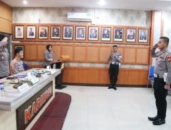 Polres Karimun Latihan Pra Ops Keselamatan Seligi 2023