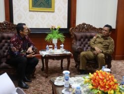 Ansar Beraudiensi Dengan Kakanwil DPJ Kepri