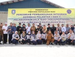 Ansar Resmikan Proyek Integrasi Pelantar I dan II Tanjungpinang