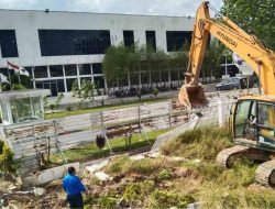 Berdiri Diatas Lahan PT Walakaka, Tim Terpadu Eksekusi Pagar Pembatas Milik PT Indo Batam Ekatama 