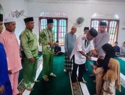 Disdikpora Lingga Gelar Safari Ramadhan di Masjid Babul Ikhsan Desa Panggak Darat