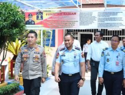 Tingkatkan Sinergitas Kapolres Karimun Kunjungi Rutan Kelas IIB Tanjung Balai Karimun