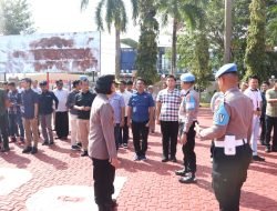 Bidpropam Polda Kepri Lakukan Gaktibplin di Polres Karimun