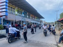 159 Personel Polres Karimun Melaksanakan Pengamanan Jelang Berbuka Puasa